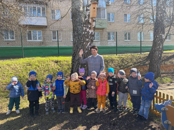 Участие в замечательной экологической акции «Скворечник»! Участие в замечательной экологической акции «Скворечник»!.